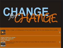 Tablet Screenshot of changefororphansinafrica.blogspot.com