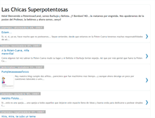 Tablet Screenshot of laschicassuperpotentosas.blogspot.com