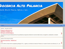Tablet Screenshot of docenciaaltopalancia.blogspot.com
