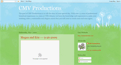 Desktop Screenshot of cmvproductions.blogspot.com