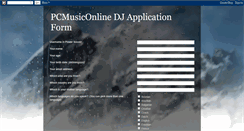 Desktop Screenshot of pcmusiconlineapplications.blogspot.com