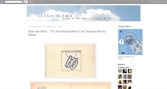Desktop Screenshot of lacajadelaca.blogspot.com