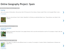 Tablet Screenshot of onlinegeographyspain.blogspot.com