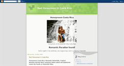 Desktop Screenshot of honeymoon-costarica.blogspot.com