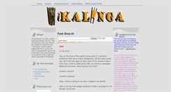 Desktop Screenshot of ikalinga.blogspot.com