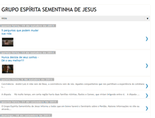 Tablet Screenshot of gruposementinhadejesus.blogspot.com