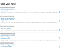 Tablet Screenshot of book-your-hotel.blogspot.com