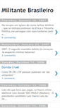 Mobile Screenshot of militantebrasileiro.blogspot.com