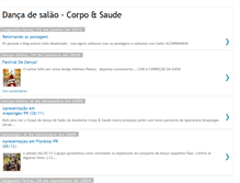 Tablet Screenshot of dscorpoesaude.blogspot.com