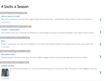 Tablet Screenshot of 4socksaseason.blogspot.com