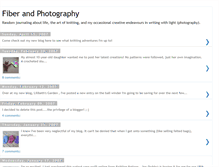 Tablet Screenshot of fiberandphotography.blogspot.com