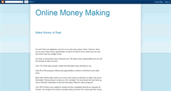 Desktop Screenshot of marie-money.blogspot.com