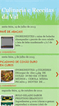 Mobile Screenshot of culinarias-e-receitas-da-val.blogspot.com