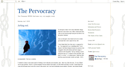 Desktop Screenshot of pervocracy.blogspot.com