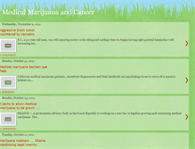 Tablet Screenshot of medicalmarijuanaandcancer.blogspot.com