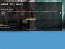 Tablet Screenshot of colbertfamilysecrets.blogspot.com