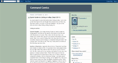 Desktop Screenshot of commandcomics.blogspot.com