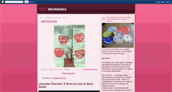 Desktop Screenshot of identidadesnuestras.blogspot.com