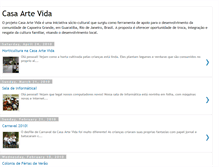 Tablet Screenshot of casaartevida.blogspot.com