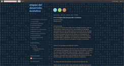 Desktop Screenshot of etapasdeldesarrolloevolutivo.blogspot.com