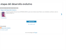 Tablet Screenshot of etapasdeldesarrolloevolutivo.blogspot.com