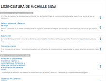 Tablet Screenshot of licenciaturademichellesilva.blogspot.com