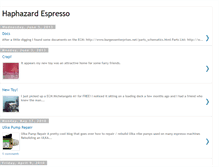 Tablet Screenshot of haphazardespresso.blogspot.com