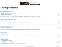 Tablet Screenshot of chirurgie-estetica.blogspot.com
