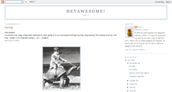 Desktop Screenshot of heyawesome.blogspot.com