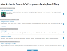 Tablet Screenshot of ambrosia-freenote.blogspot.com