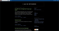 Desktop Screenshot of iamsoretarded.blogspot.com