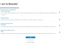 Tablet Screenshot of iamsoretarded.blogspot.com