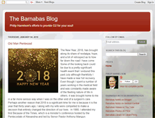 Tablet Screenshot of barnabas14blog.blogspot.com