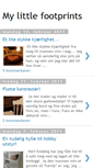 Mobile Screenshot of mylittlefootprints.blogspot.com