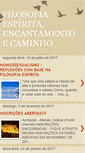 Mobile Screenshot of filosofiaespiritaencantamentoecaminho.blogspot.com