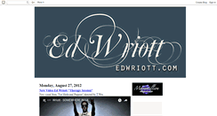 Desktop Screenshot of edwriott.blogspot.com