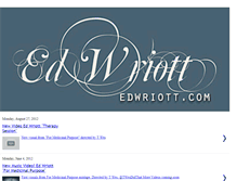 Tablet Screenshot of edwriott.blogspot.com