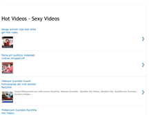 Tablet Screenshot of hotvideoworld.blogspot.com