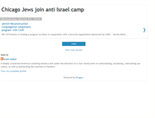 Tablet Screenshot of antiisraelchicagojews.blogspot.com