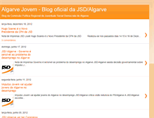 Tablet Screenshot of jsd-algarve.blogspot.com