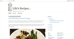 Desktop Screenshot of lifesrecipes.blogspot.com