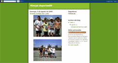 Desktop Screenshot of hinojaldeportes.blogspot.com