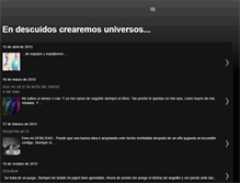 Tablet Screenshot of endescuidos.blogspot.com