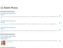 Tablet Screenshot of lgmobile-phones.blogspot.com
