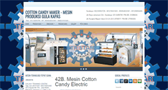 Desktop Screenshot of cottoncandy-mesin-gula-kapas.blogspot.com