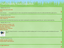 Tablet Screenshot of healthyfoodsconnection.blogspot.com
