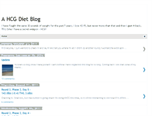 Tablet Screenshot of ahcgdietblog.blogspot.com