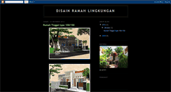 Desktop Screenshot of disainramahlingkungan.blogspot.com