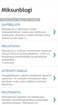 Mobile Screenshot of miksunblogi.blogspot.com