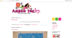 Desktop Screenshot of amberinklings.blogspot.com